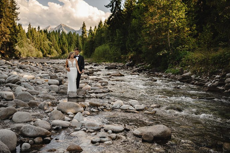 sesja slubna w górach